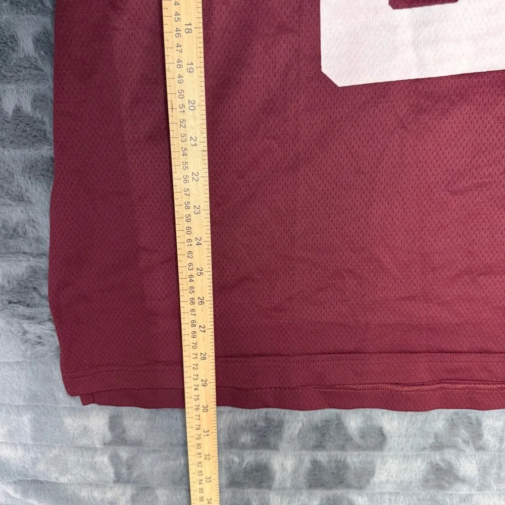 Adidas Texas A&M Aggies Moss 8 Football Jersey Maroon Mens Large Primegreen